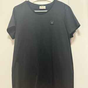 Acne Studios Classic T shirt in black